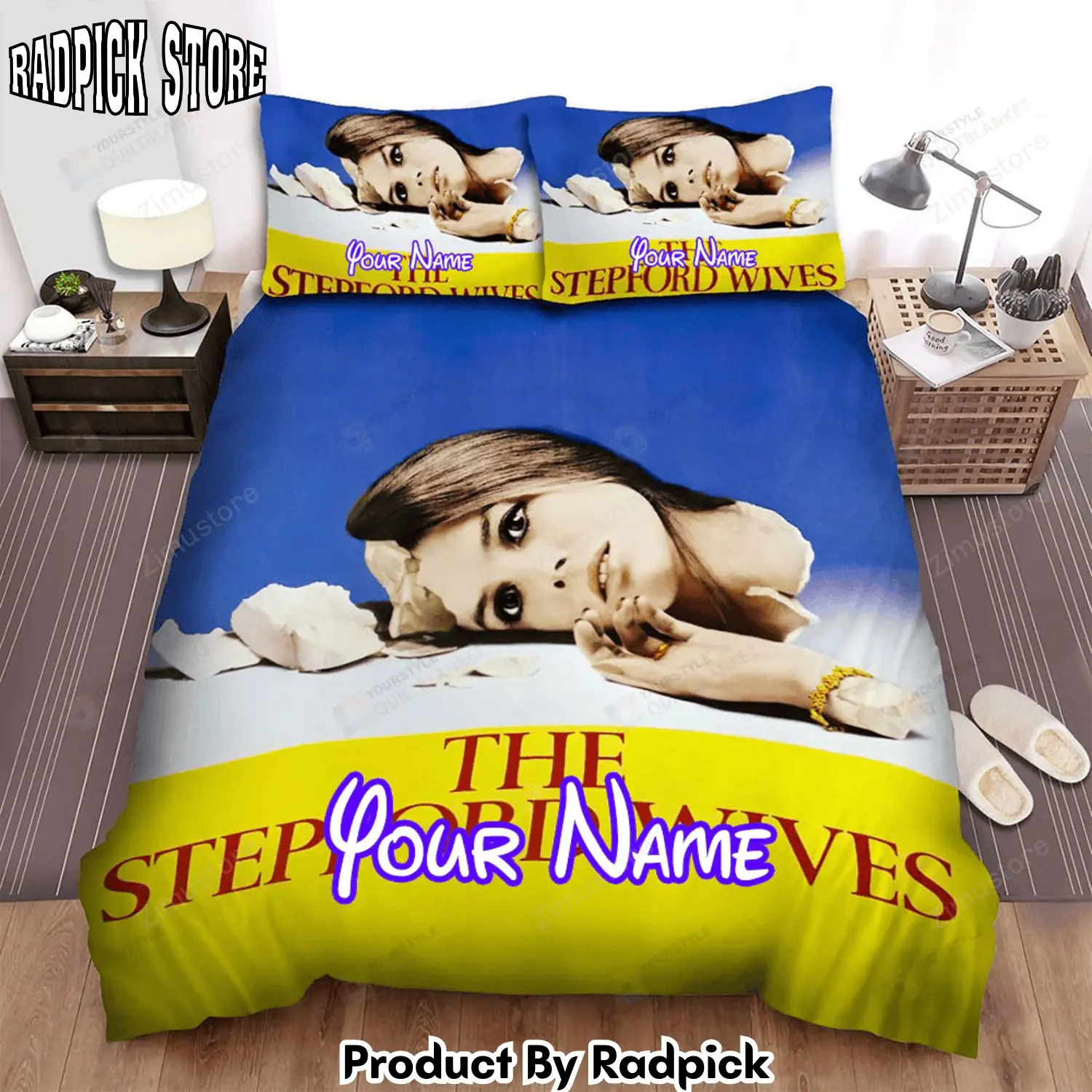 Radpick the stepford wives movie poster 2 bed sheets spread comforter duvet cover personalized name bedding sets rp327906